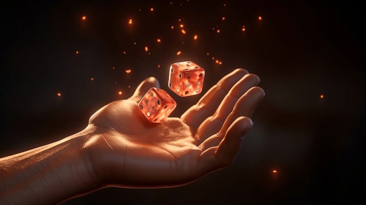 Dice Game table interface on shiowla 4d platform